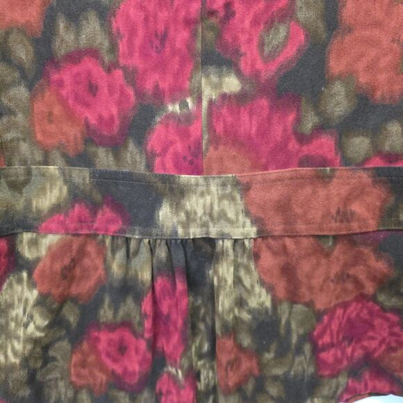 Elementz Corduroy Blazer Floral Womens M  Coat Light Weight Fall Autumn Business - Picture 3 of 10